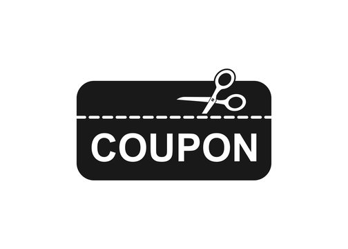 Discount Coupon Icon vector Illustration