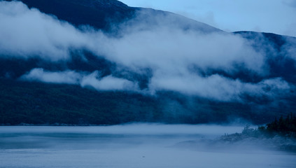 fog in Skagway 