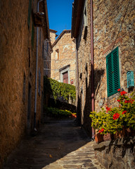 Fototapeta na wymiar Borgo di Fibbialla, in provincia di Pistoia