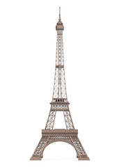 Fototapeta na wymiar Eiffel Tower Isolated