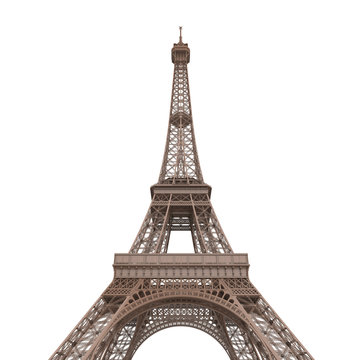 Eiffel Tower Isolated