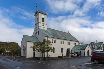 Fototapeta na wymiar Reykjavik, Domkirkja