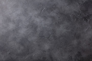 Natural black slate stone background pattern with high resolution. Top view. Copy space. - 315706570