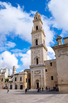 Italy, Apulia, Lecce Cathedral