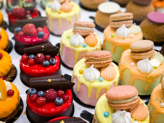 home made delicious mini cakes