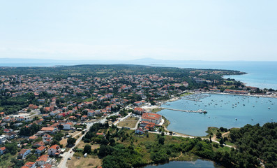 Fototapeta na wymiar Kroatien Luftaufnahme