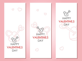 Valentine's day banner