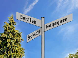 Wegweiser, Pflegedienst