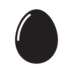 Egg icon vector symbol design
