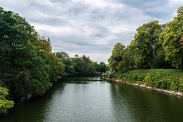 Kungsparken and Slottstradgarden, parks in Malmo, Sweden