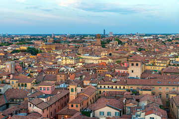 Fototapeta na wymiar Bologna, Italy view of city and skyline
