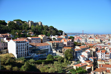 Fototapeta na wymiar Castillo de Lisboa