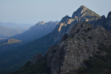 Fototapeta na wymiar Montañas extremeñas