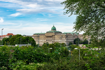 Fototapeta na wymiar Buda Castle Royal Palace in Budapest, Hungary.