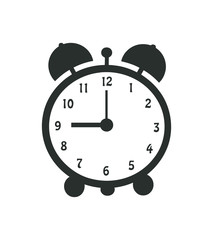 Retro clock alarm vintage old technique