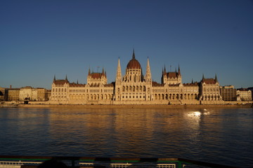 Naklejka premium Budapeszt Parlament