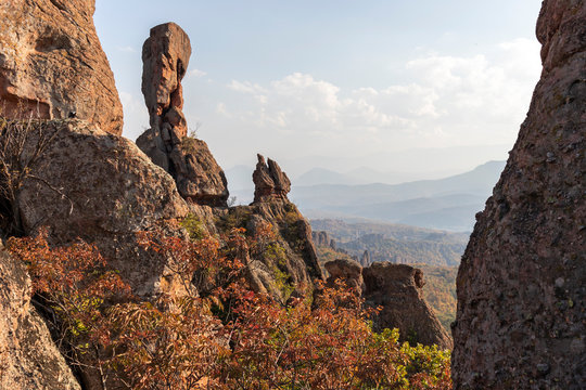 Rock Formation Belogradchik Rocks, Vidin Region, Bulgaria