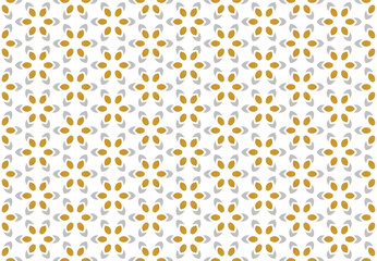 Seamless geometric pattern design illustration. Background texture. In grey, brown colors on white background.