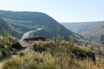 archaeological monument ancient bronze age construction dolmen, Gorafe, Andalucia, Spain