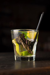 tasty cocktail in the bar
