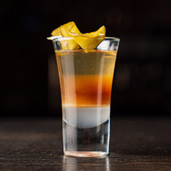 tasty cocktail in the bar
