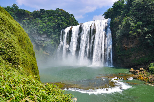 Huangguoshu waterfall in guizhou province