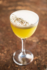 mexican cocktail in the bar