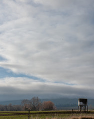 Te Anau Downs. South Island New Zealand. Clouds. 