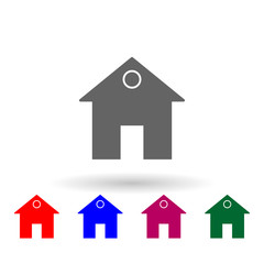 Stock multi color icon. Simple glyph, flat vector of web icons for ui and ux, website or mobile application