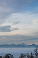 Wolken am Bodensee