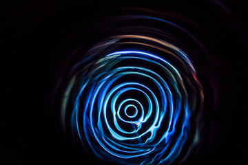 Sound waves in the dark in full color