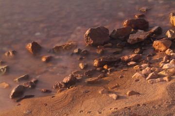 Background sea, ocean. Ride the waves in the ocean. Sea waves.