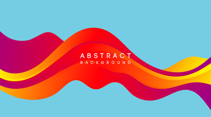 Moving colorful abstract background. Dynamic Effect. Vector Illustration. Design Template.