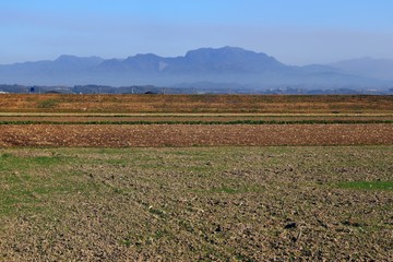 八方ヶ岳が見える風景