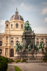 Empress Maria Theresia monument and Natural History Museum at Maria-Theresien-Platz, Vienna (German: Naturhistorisches Museum Wien) is a large natural history museum located in Vienna, Austria