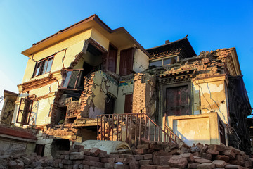 The earthquake that struck Nepal in 2015
