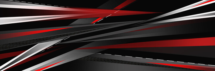 trendy modern abstract header and banner background