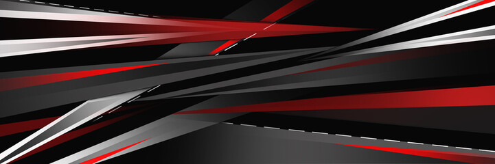 trendy modern abstract header and banner background