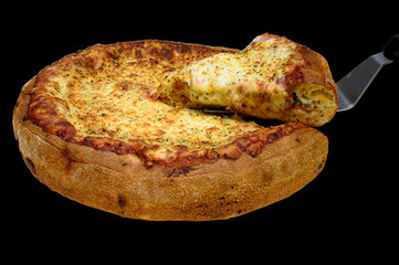 Chicago Style Pizza pull