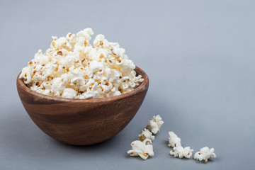 popcorn in a bowl