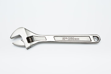 Isolated of spanner on  white background