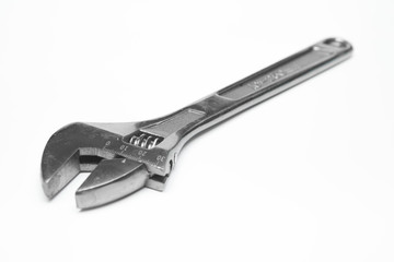 Isolated of spanner on  white background