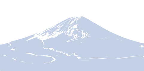 富士山　日本　山　背景
