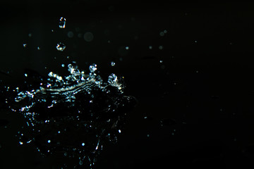 Obraz na płótnie Canvas Water splash background