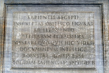 piazza della minerva,roma,italia