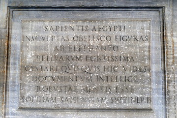 piazza della minerva,roma,italia