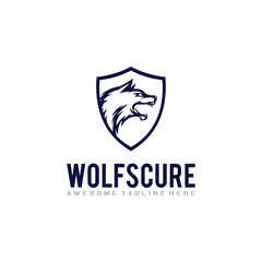 Wolf Logo Vector 
