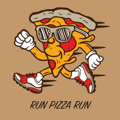 Run Pizza Run Character Design