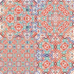 Mexican vintage talavera tiles.