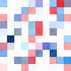 Colorful square pattern with a rough texture background. Background texture wall and have copy space for text. Picture for creative wallpaper or design art work.